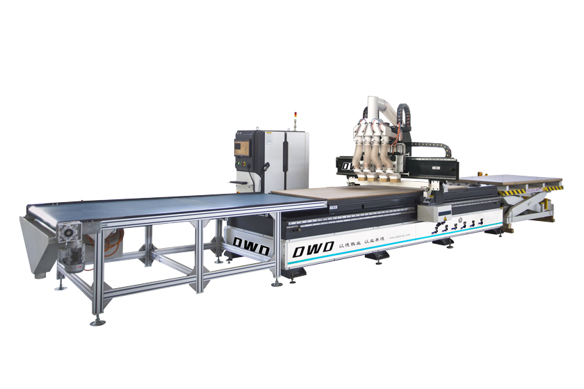 NM-494F自動(dòng)上下料四工序開(kāi)料機(jī)